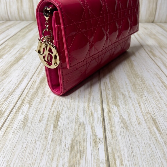 🎀Christian Dior Lady Dior Wallet On Chain🎀 - Picture 2 of 10